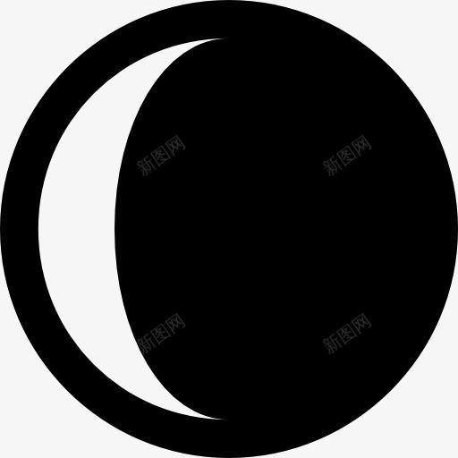 新月圆象征天气图标png_新图网 https://ixintu.com crescenty月亮 天气 天空 山楂天气中风 月亮 相 象征月亮
