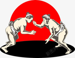 相扑选手日本卡通相片运动选手高清图片