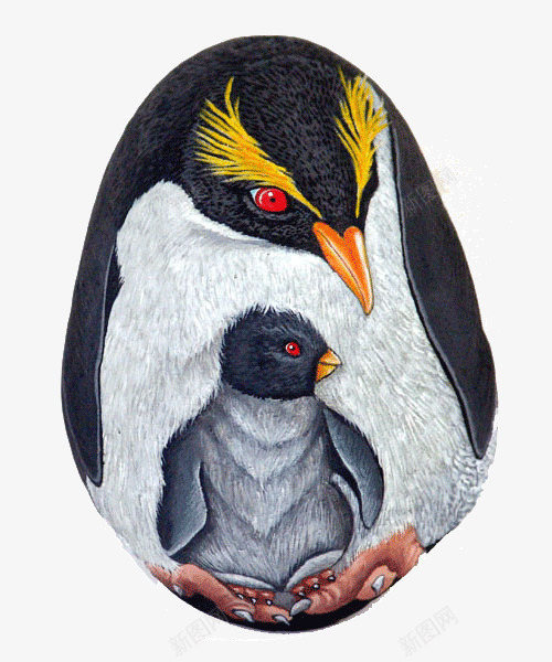 创意彩色鸟石头画png免抠素材_新图网 https://ixintu.com 创意 动物 彩色 石头画 艺术 鸟