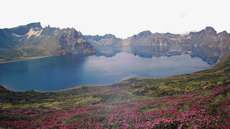 长白山天池十四png免抠素材_新图网 https://ixintu.com 名胜古迹 旅游风景 著名建筑