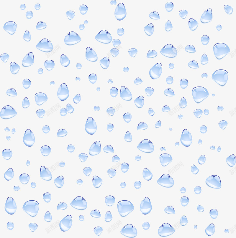 玻璃上的水珠png免抠素材_新图网 https://ixintu.com 晶莹 水珠 玻璃 玻璃上的水珠 透明