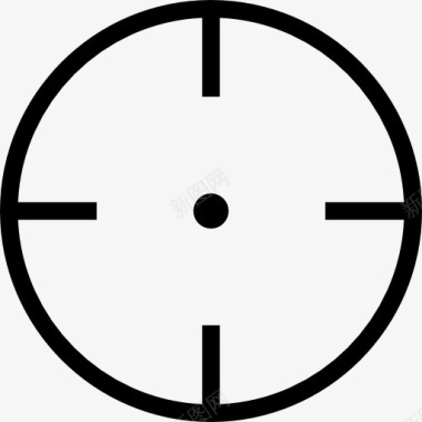 圆形目标符号图标图标