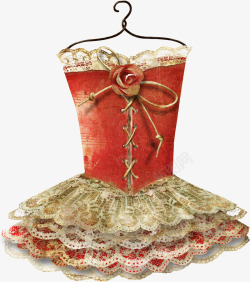 紧身裙欧洲上世纪服饰高清图片