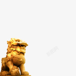 中国风石狮子素材