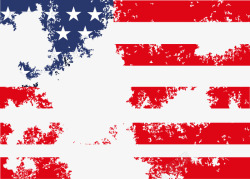 抽象美国国旗图案素材