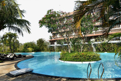 巴厘岛酒店美景素材