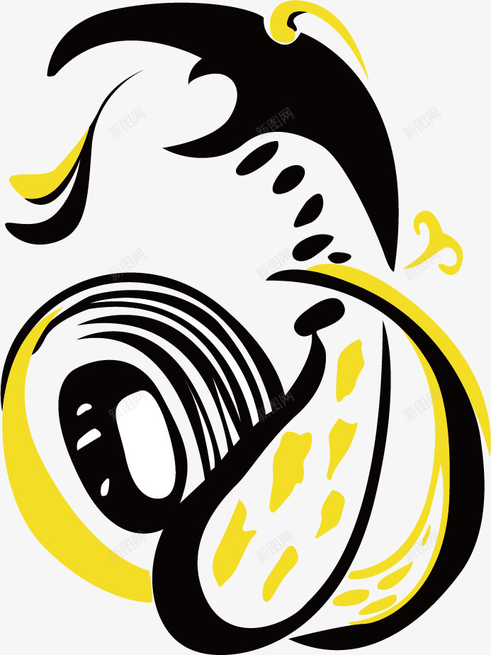 十二生肖抽象png免抠素材_新图网 https://ixintu.com 创意 动物 十二生肖 卡通 巳蛇 抽象 生肖 色彩 花纹 蛇 设计