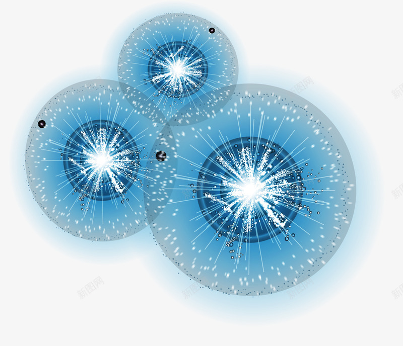 春节绚丽蓝色烟花png免抠素材_新图网 https://ixintu.com 新年烟花 新春烟花 春节烟花 绚丽烟花 美丽烟花 蓝色烟花