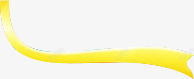 黄色摄影飘带彩带png免抠素材_新图网 https://ixintu.com 彩带 摄影 织带 飘带 黄色