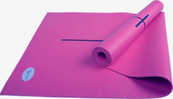紫色瑜伽垫素材