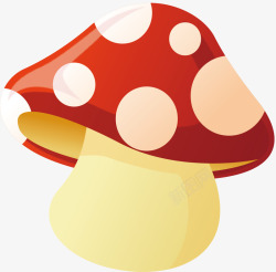 美味的蘑菇矢量图素材