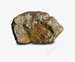 红色石头岩石素材