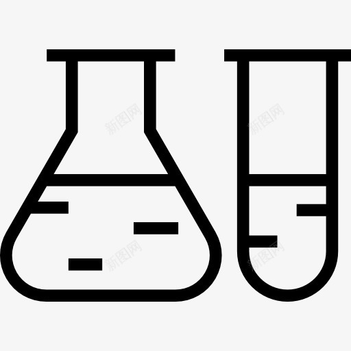 试管图标png_新图网 https://ixintu.com 化学 学科 实验室 教育 研究实验室 科学