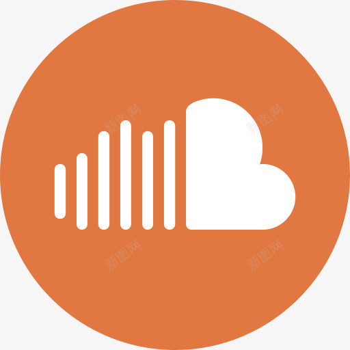 标志音乐社会声音SoundCl图标png_新图网 https://ixintu.com Logo SoundCloud music social sound soundcloud 声音 标志 社会 音乐