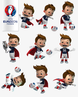 缁村厠鎵欧洲杯吉祥物维克托高清图片