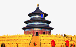 北京天坛插画北京天坛祈年殿高清图片