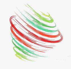 彩色螺旋形龙卷风线条简约彩色龙卷风图形高清图片
