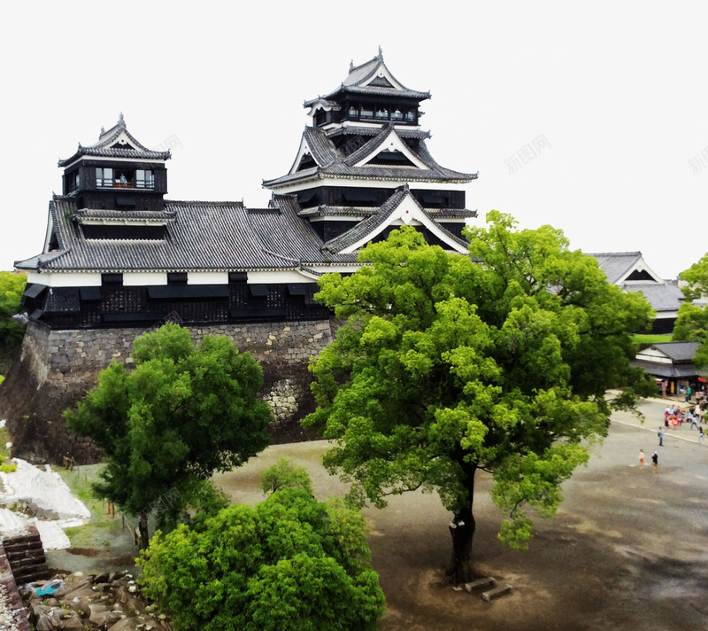 日本旅游熊本城png免抠素材_新图网 https://ixintu.com 旅游景区 日本旅游 日本熊本城 熊本城 著名景点