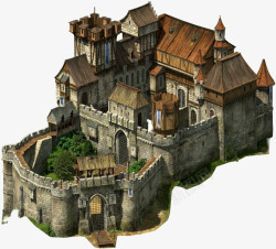 欧洲中世纪城堡素材