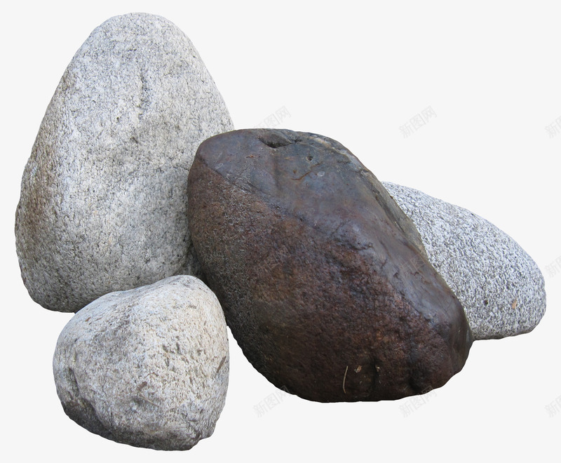 一堆漂亮石头png免抠素材_新图网 https://ixintu.com 一堆石头 漂亮石头 石头