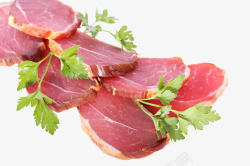 平刨生肉片腊肉高清图片