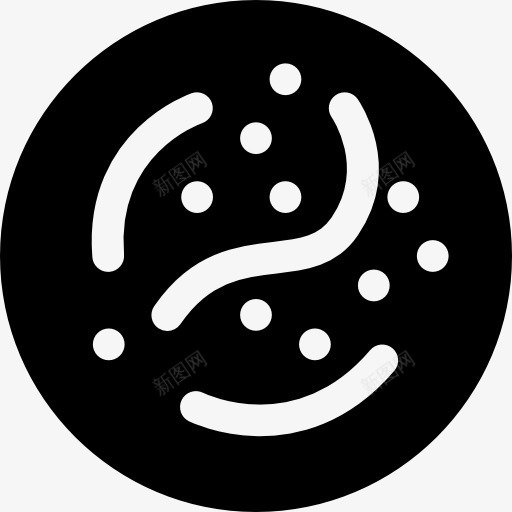 细菌图标png_新图网 https://ixintu.com 教育 生物 科学 细菌