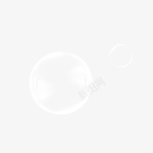 透明漂浮气泡png免抠素材_新图网 https://ixintu.com 气泡 水泡 水珠 泡泡 透明