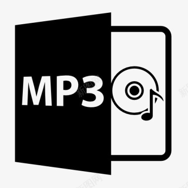 mp3格式文件图标图标