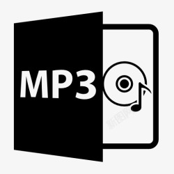 音频文件mp3格式文件图标高清图片