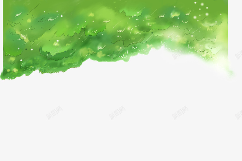 日本动漫效果树林绿色彩绘png免抠素材_新图网 https://ixintu.com 彩绘 效果 日本 树林 绿色
