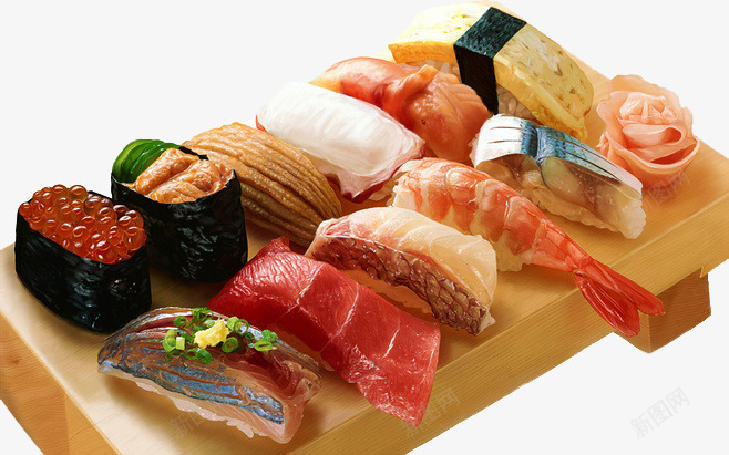 日本美味png免抠素材_新图网 https://ixintu.com 刺身 寿司 日本 海鲜