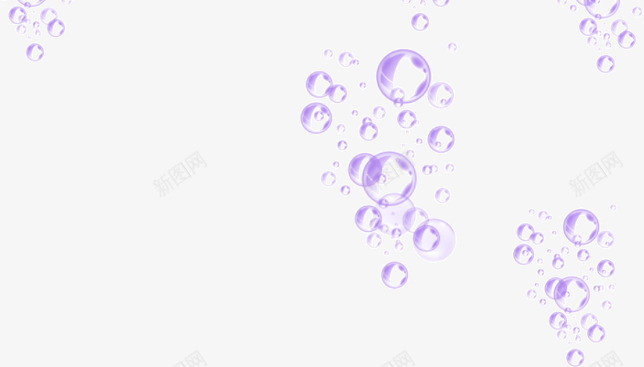 紫色的水泡水珠png免抠素材_新图网 https://ixintu.com 水泡 水珠 紫色