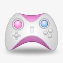 粉色游戏机图标图标