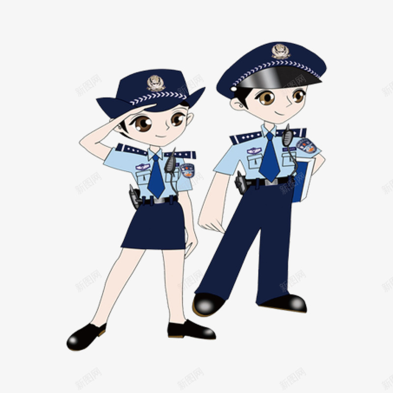 中小学安全教育日卡通警察矢量图ai免抠素材_新图网 https://ixintu.com 中小学安全教育日 卡通人物 卡通安全教育 卡通警察 警察 警察矢量 矢量图