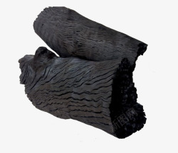 木炭烧烤大块黑炭木炭高清图片