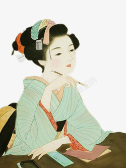 日本风插画素材