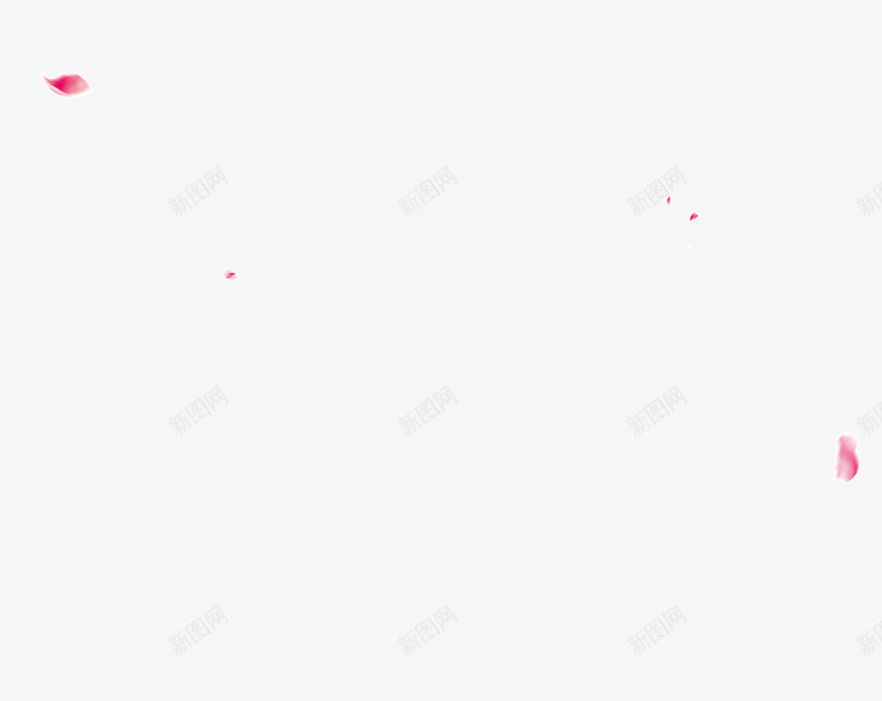 粉红色花瓣页面背景装饰png免抠素材_新图网 https://ixintu.com 渐变大小 粉红色 花瓣 页面背景装饰