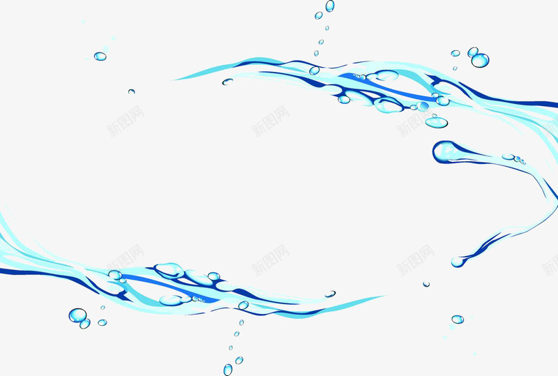 水面和水泡png免抠素材_新图网 https://ixintu.com 水泡 水珠 水面