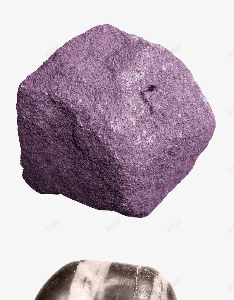 紫色石头png免抠素材_新图网 https://ixintu.com 石头 紫色 紫色石块 紫色石头