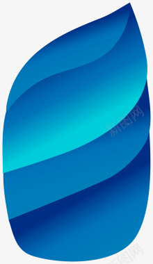 抽象彩色立体logo矢量图图标图标