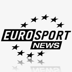 欧洲体育台欧洲体育台新闻黑色镜子电视频道图标高清图片