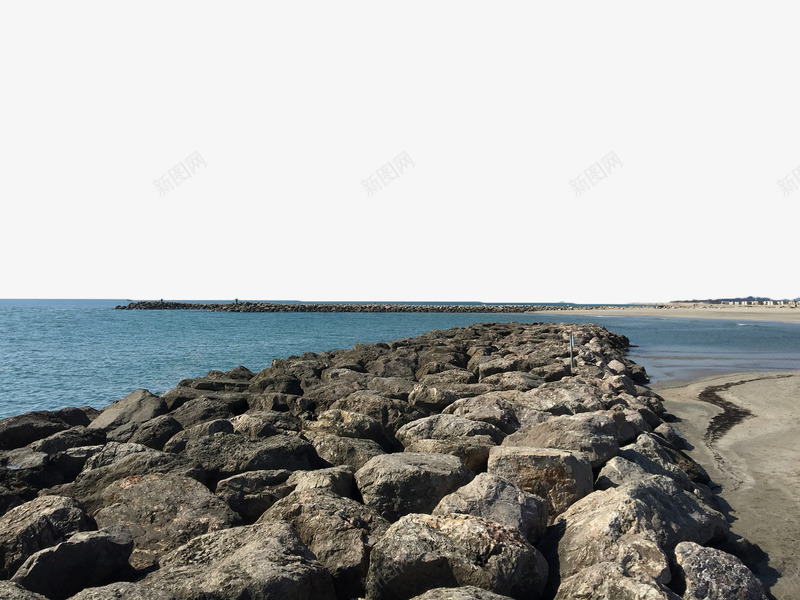 海岸石滩png免抠素材_新图网 https://ixintu.com 大海 海岸 石堆 石头 石滩
