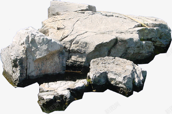 摄影山里的白色石头png免抠素材_新图网 https://ixintu.com 山里 摄影 白色 石头