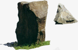 两块连在一起的石头大石头高清图片