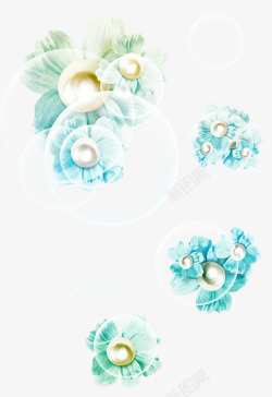 泡泡珍珠花素材