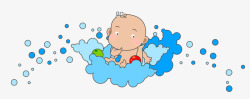 婴儿游泳卡婴儿游泳高清图片