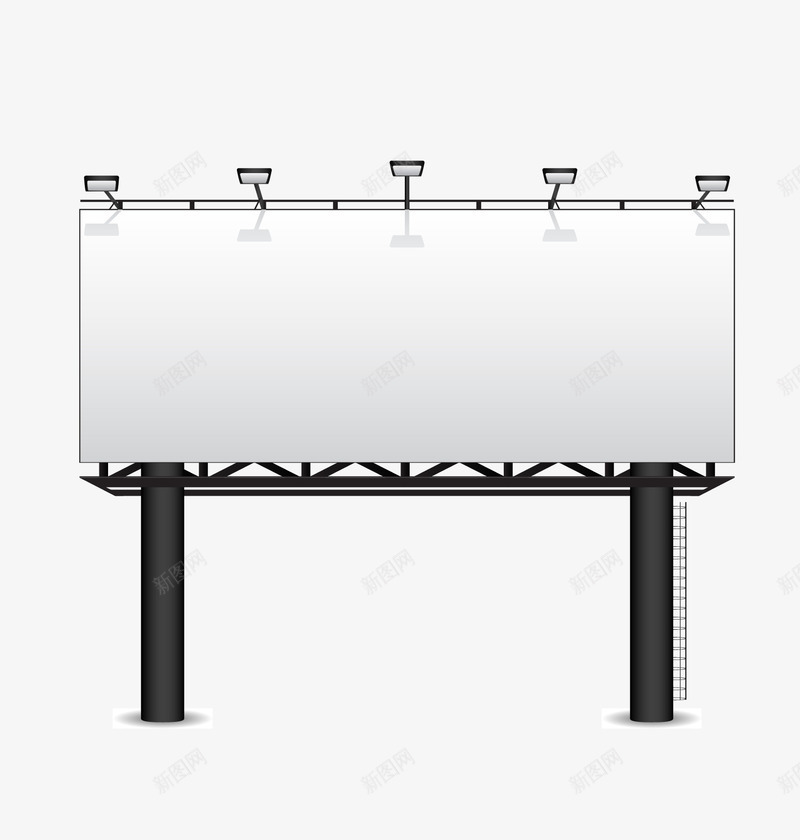 展示牌png免抠素材_新图网 https://ixintu.com 展示 广告牌 白色 高牌