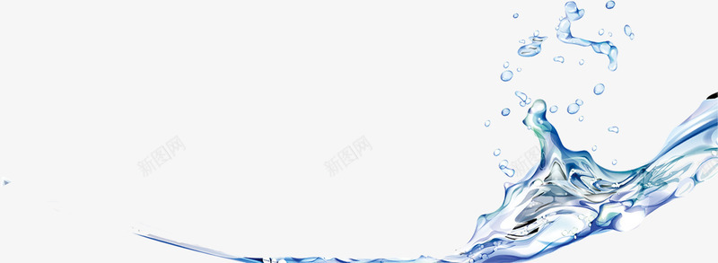 纯净水珠装饰蓝色png免抠素材_新图网 https://ixintu.com 水珠 纯净 蓝色 装饰 设计