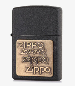ZIPPO打火机英文金属磨砂素材
