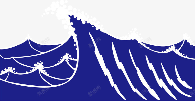 海水水浪png免抠素材_新图网 https://ixintu.com 卡通 大海浪 日本海浪 日本海浪图 水浪 海水